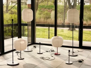 AGO Tischlampen-HAY Common Tischleuchtenfuß, Terrazo, zartes Schwarz - schwarzer Ter