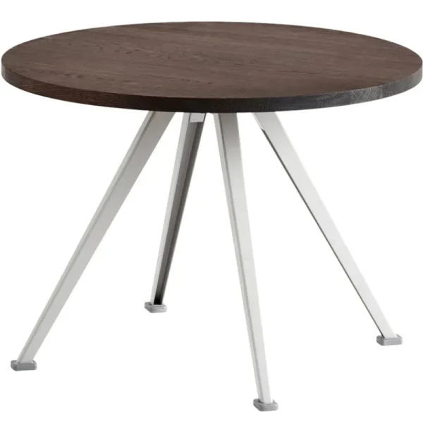 HAY Tische-Couchtisch Pyramid 51, 45 cm, beige - geräucherte Eiche
