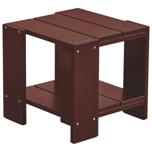 HAY Terrassenmöbel | Tische^Crate Beistelltisch, 49,5 x 49,5 cm, Rostrot