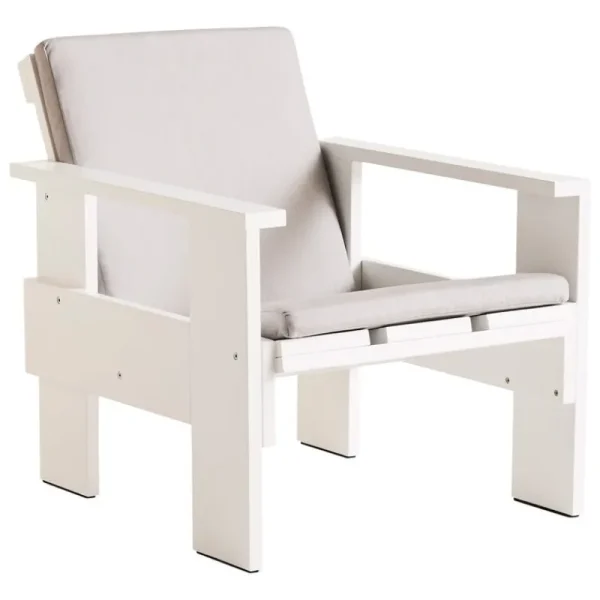 HAY Terrassenmöbel^Crate Loungesessel, Weiß