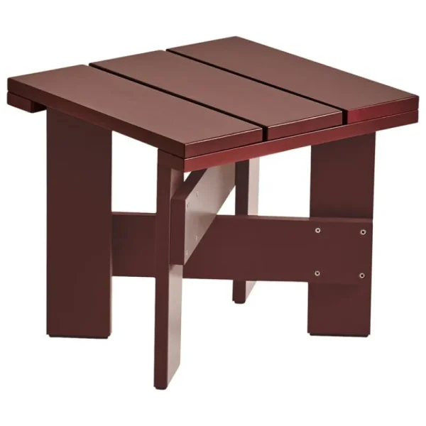 HAY Terrassenmöbel | Tische^Crate Low Tisch, 45 x 45 cm, Rostrot