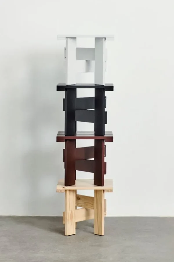 HAY Terrassenmöbel | Tische^Crate Low Tisch, 45 x 45 cm, Londoner Nebel