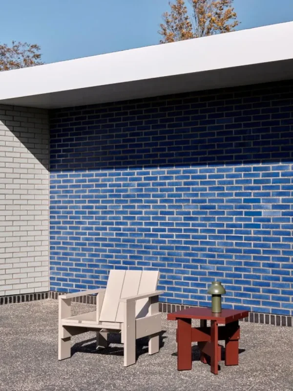 HAY Terrassenmöbel | Tische^Crate Low Tisch, 45 x 45 cm, Rostrot