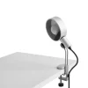 Tom Dixon Wandleuchten | Tischlampen-HAY Cupola Klemmleuchte, klar eloxiertes Aluminium