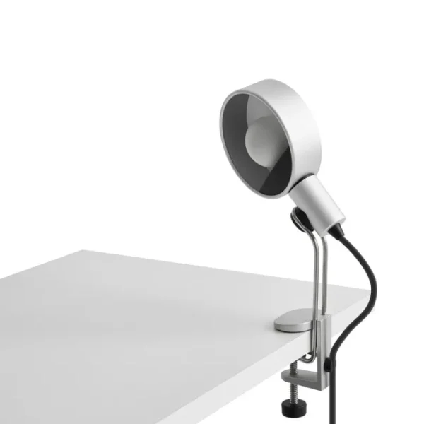 Tom Dixon Wandleuchten | Tischlampen-HAY Cupola Klemmleuchte, klar eloxiertes Aluminium