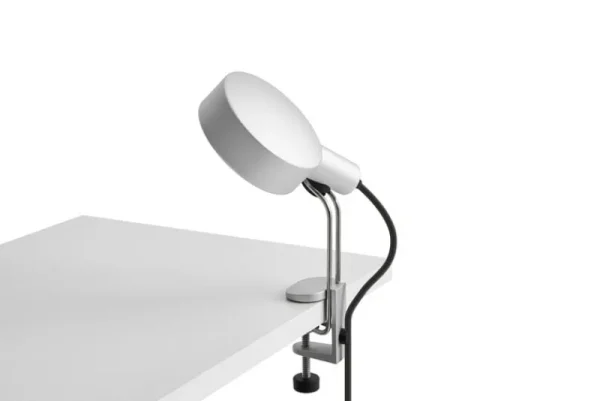 Tom Dixon Wandleuchten | Tischlampen-HAY Cupola Klemmleuchte, klar eloxiertes Aluminium