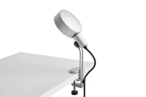 Tom Dixon Wandleuchten | Tischlampen-HAY Cupola Klemmleuchte, klar eloxiertes Aluminium
