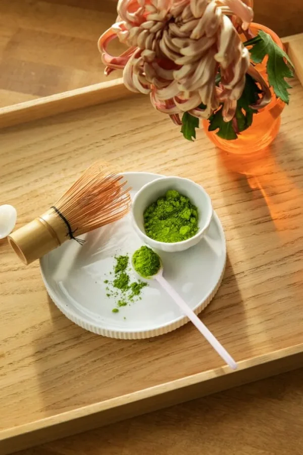 HAY Servierutensilien | Besteck^Duo Glaslöffel, 2 Stück, Hellrosa - Leuchtorange