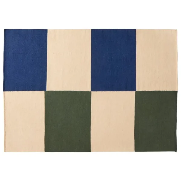 HAY Teppiche Und Läufer^Flat Works Teppich von Ethan Cook, 170 x 240 cm, Pfirsich/Grün,