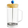 HAY Karaffen Und Krüge^French Press Brewer, klar – Gelb