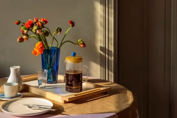 HAY Karaffen Und Krüge^French Press Brewer, klar – Gelb
