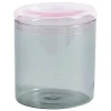 HAY Küchenutensilien^Gefäß aus Glas, L, Grau – Rosa