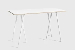 Fredericia Tische-HAY Gestell Loop Stand, 2er-Set, weiß