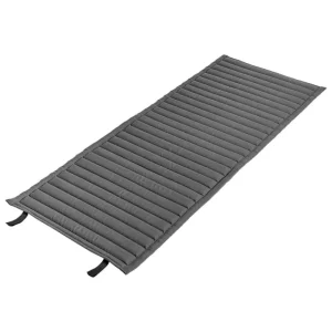 HAY Outdoor-textilien^Gestepptes Kissen Palissade für Loungesessel mit hoher Lehne, anthrazit