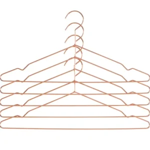 HAY Garderoben Und Kleiderbügel^Hang Kleiderbügel, 5 Stück, Kupfer