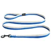HAY Haustiere^Dogs Hundeleine, glatt, M-L, Blau - Cremeweiß