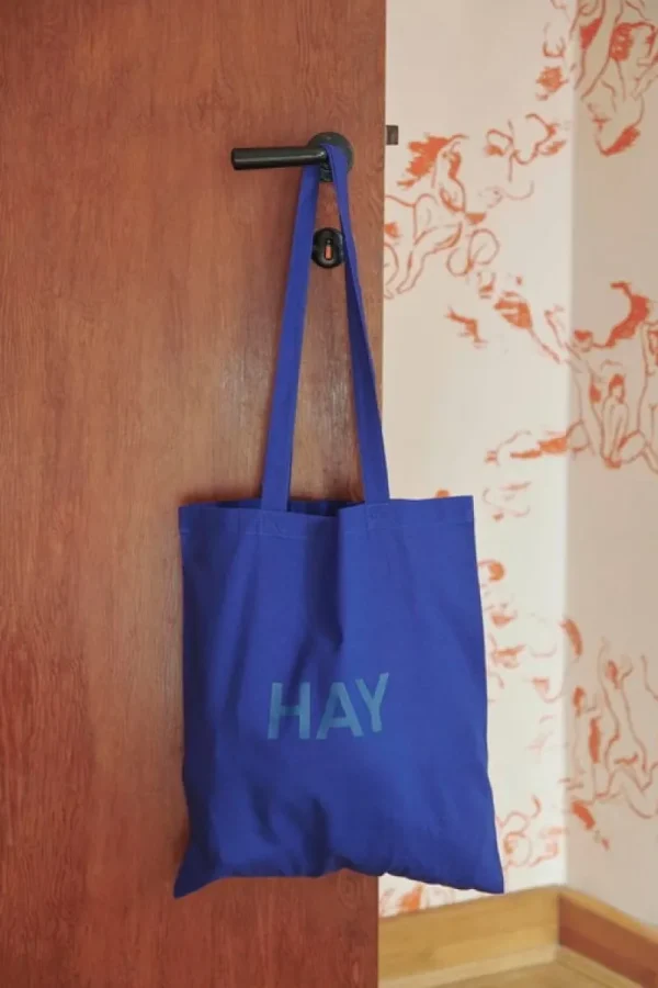 HAY Taschen^Logo-Tragetasche, Ultramarin