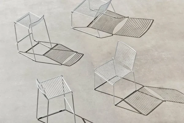 HAY Terrassenmöbel^Hee Loungesessel, verzinkt