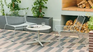 HAY Terrassenmöbel^Hee Loungesessel, verzinkt