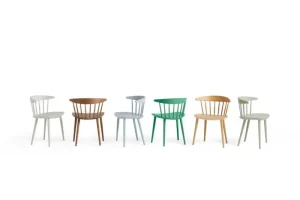 Fritz Hansen Sitzgelegenheiten-HAY J104 Stuhl, dunkel geölte Eiche