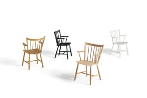 ferm LIVING Sitzgelegenheiten-HAY J42 Stuhl, warmes Grau