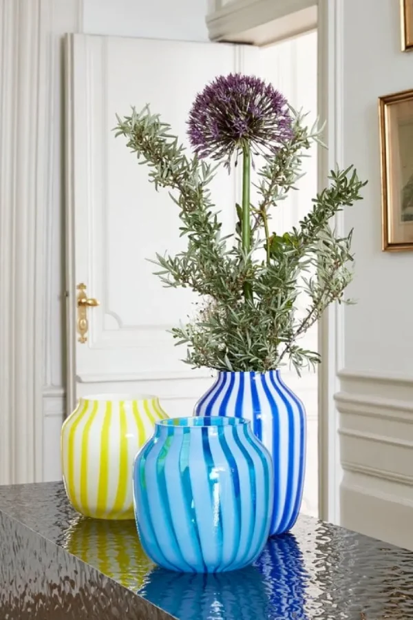Northern Vasen-HAY Juice Vase, breit, gelb
