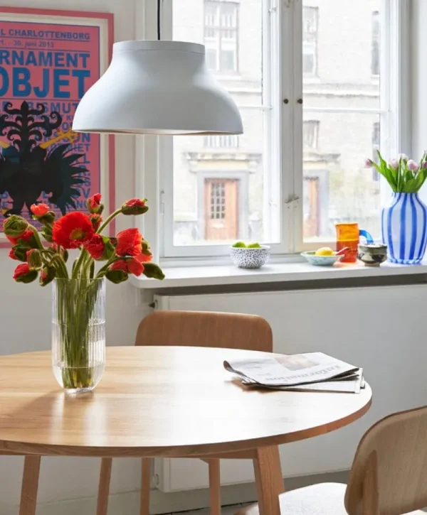 HAY Vasen-Juice Vase, hoch, blau