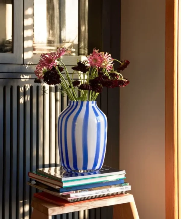 HAY Vasen-Juice Vase, hoch, blau