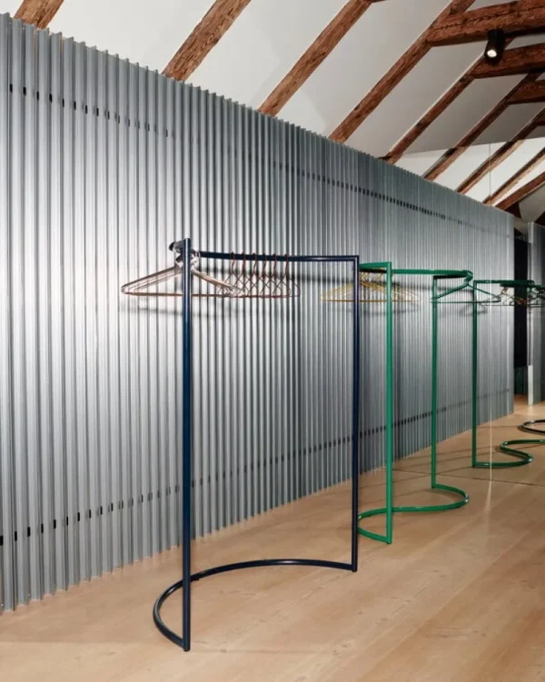 HAY Garderoben Und Kleiderbügel^Kleiderständer Colour Rack, C-Form, schwarz