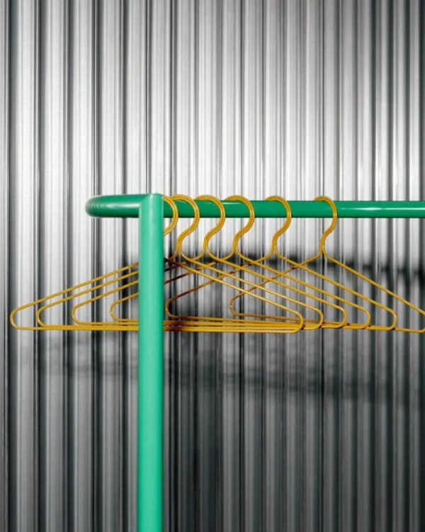 HAY Garderoben Und Kleiderbügel^Kleiderständer Colour Rack, S-Form, dschungelgrün