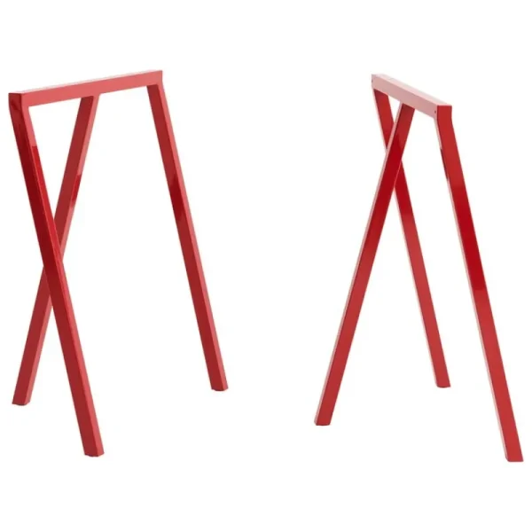 HAY Tische-Loop Stand Gestell, 2 Stück, Kastanienrot