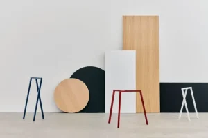 Muuto Tische-HAY Loop Stand Gestell, 2 Stück, Tiefblau