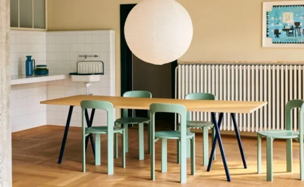 Muuto Tische-HAY Loop Stand Gestell, 2 Stück, Tiefblau