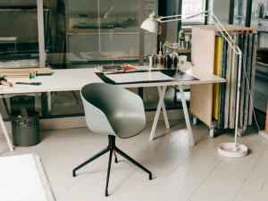 Sibast Tische-HAY Loop Stand Tisch, 200 cm, weiß