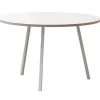 Design House Stockholm Tische-HAY Loop Stand Tisch, rund, 120 cm, weiß