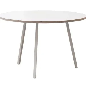 Design House Stockholm Tische-HAY Loop Stand Tisch, rund, 120 cm, weiß
