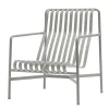 HAY Terrassenmöbel^Loungesessel Palissade, hoch, himmelgrau