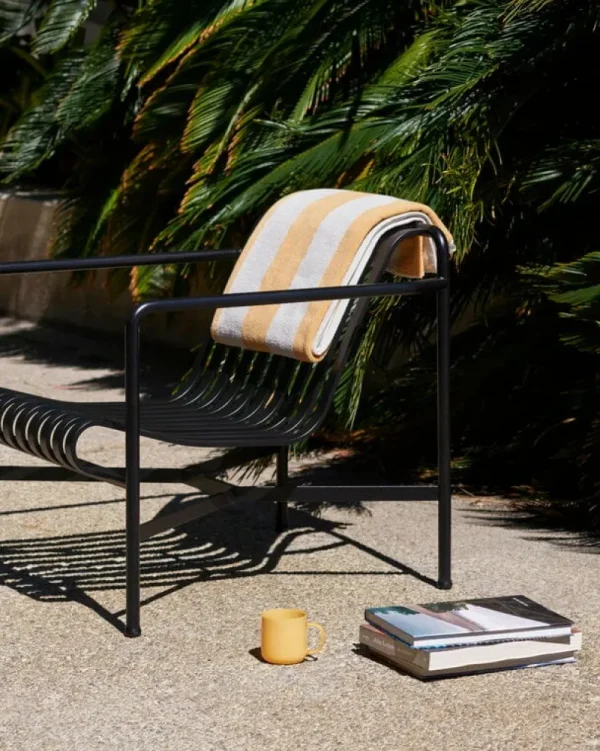 HAY Terrassenmöbel^Loungesessel Palissade, niedrig, anthrazit