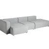 HAY Sofas Und Liegen-Mags Sofa, Comb.4 hohe Armlehne links, Hallingdal 130