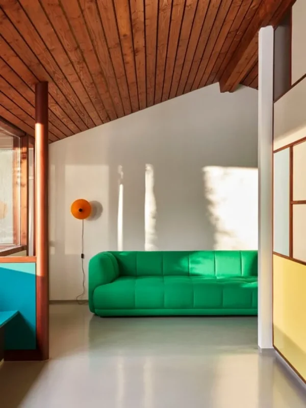 Muuto Wandleuchten-HAY Matin Wandleuchte 300, Gelb