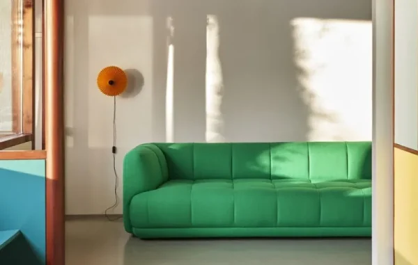 Muuto Wandleuchten-HAY Matin Wandleuchte 300, Gelb