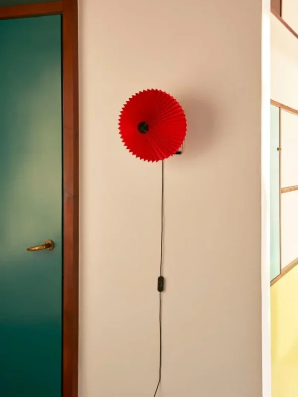 Anglepoise Wandleuchten-HAY Matin Wandleuchte 380, leuchtendes Rot
