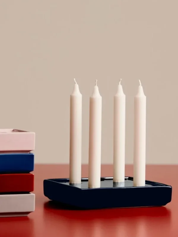 Marimekko Kerzen Und Kerzenhalter-HAY Mattone Kerzenständer, klein, rot