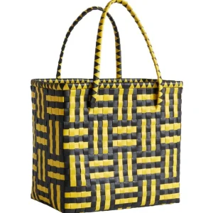 HAY Taschen^Maxim Tasche, L, Gelb – Schwarz