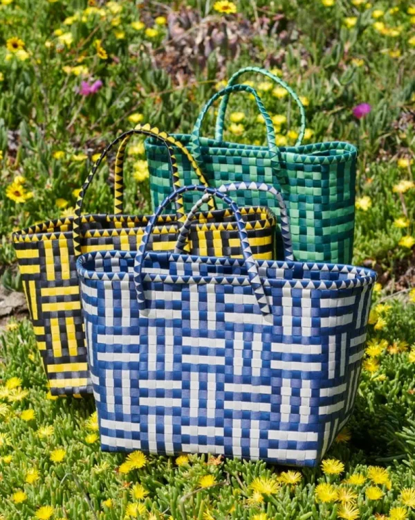 HAY Taschen^Maxim Tasche, L, Gelb – Schwarz