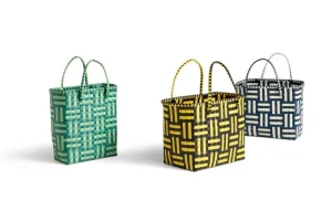 HAY Taschen^Maxim Tasche, L, Gelb – Schwarz