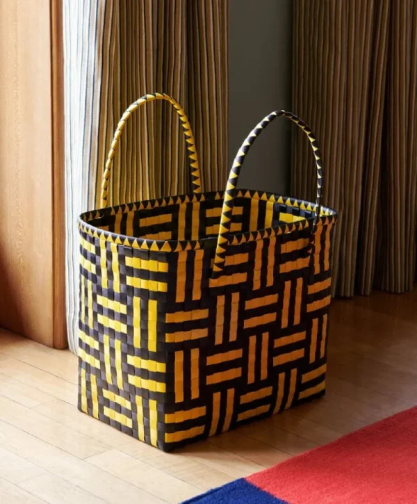 HAY Taschen^Maxim Tasche, L, Gelb – Schwarz