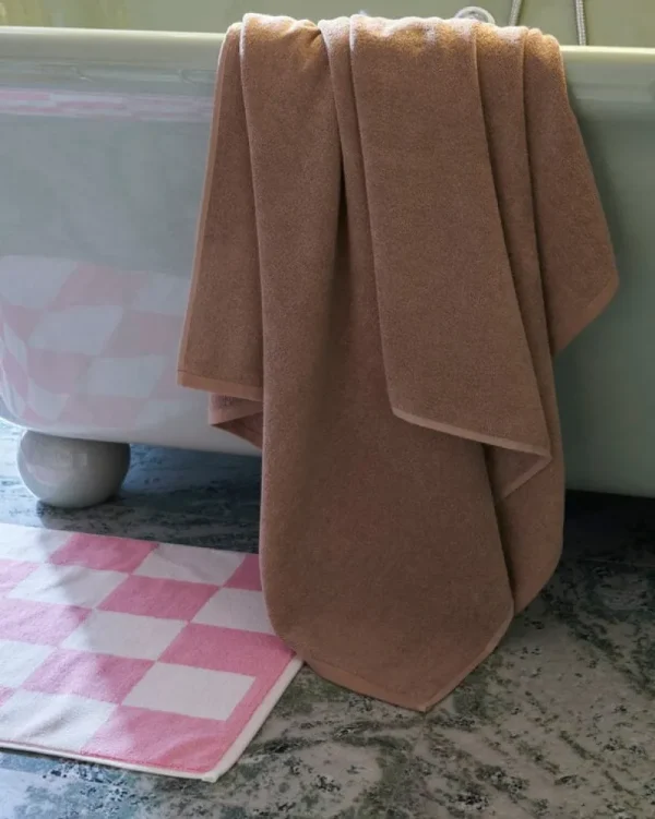 Kinder HAY Textilien Für Kinder | Badezimmertextilien^Mono Badetuch, 70 x 140 cm, Cappuccino