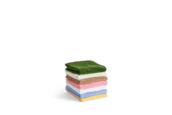 HAY Badezimmertextilien^Mono Waschlappen, 30 x 30 cm, Himmelblau