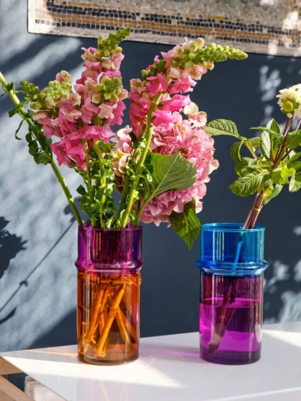 Fundamental Berlin Vasen-HAY Moroccan Vase, S, Orange – Rosa